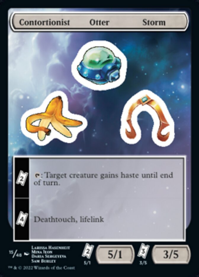 Contortionist Otter Storm [Unfinity Stickers] | Rook's Games and More