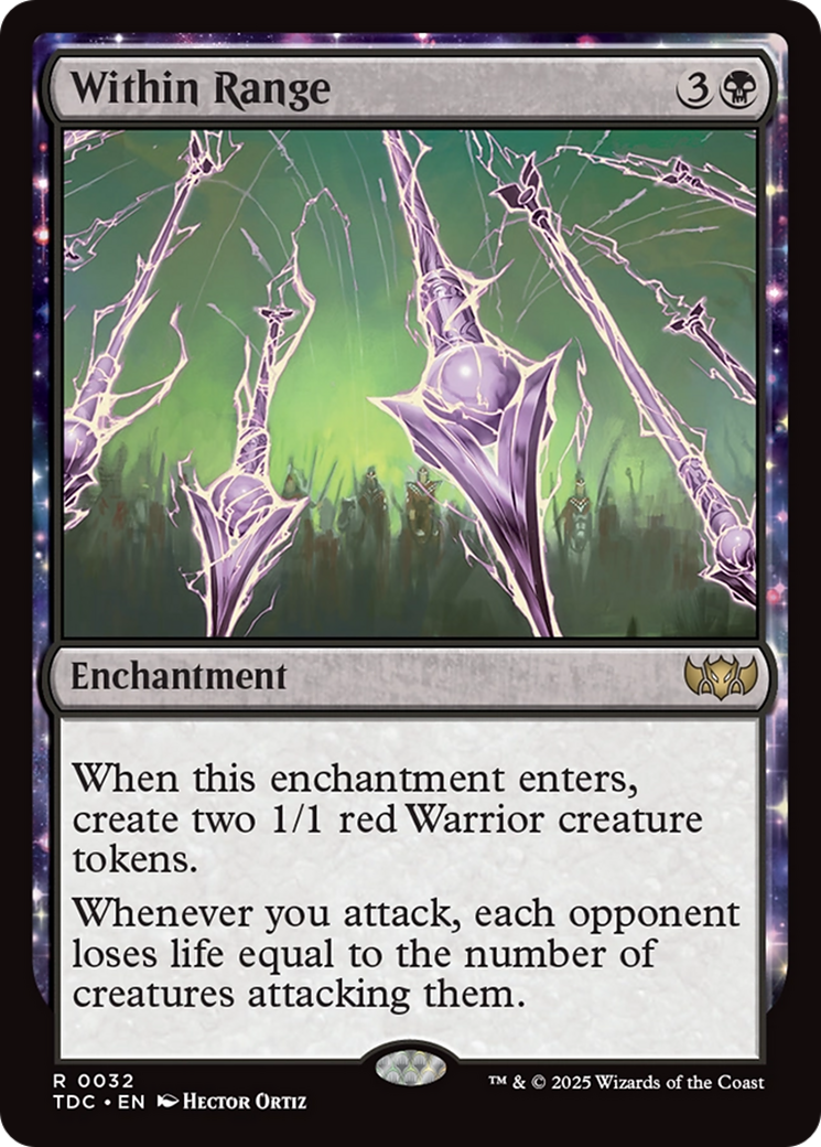 Within Range [Tarkir: Dragonstorm Commander] | Rook's Games and More