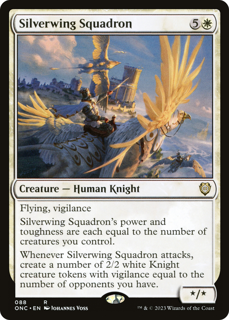 Silverwing Squadron [Phyrexia: All Will Be One Commander] | Rook's Games and More