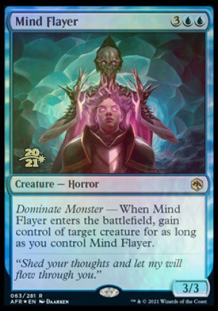 Mind Flayer [Dungeons & Dragons: Adventures in the Forgotten Realms Prerelease Promos] | Rook's Games and More