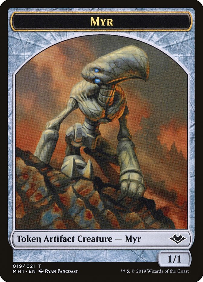 Illusion (005) // Myr (019) Double-Sided Token [Modern Horizons Tokens] | Rook's Games and More