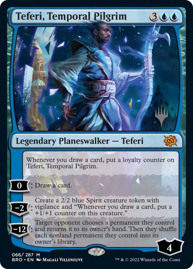 Teferi, Temporal Pilgrim (Promo Pack) [The Brothers' War Promos] | Rook's Games and More