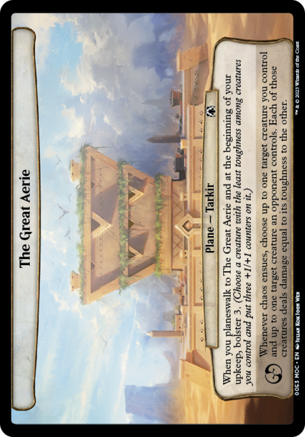 The Great Aerie [March of the Machine Commander] | Rook's Games and More