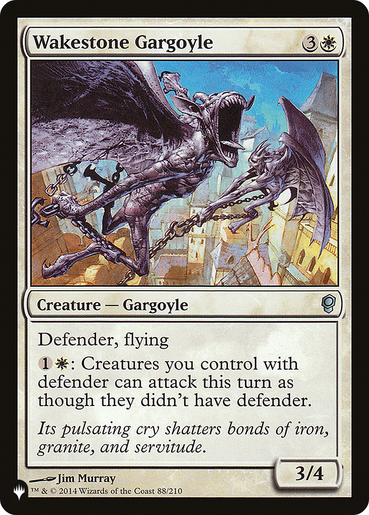 Wakestone Gargoyle [The List Reprints] | Rook's Games and More