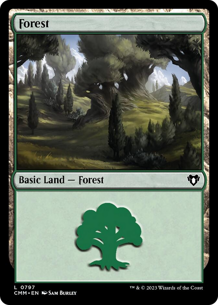 Forest (797) [Commander Masters] | Rook's Games and More