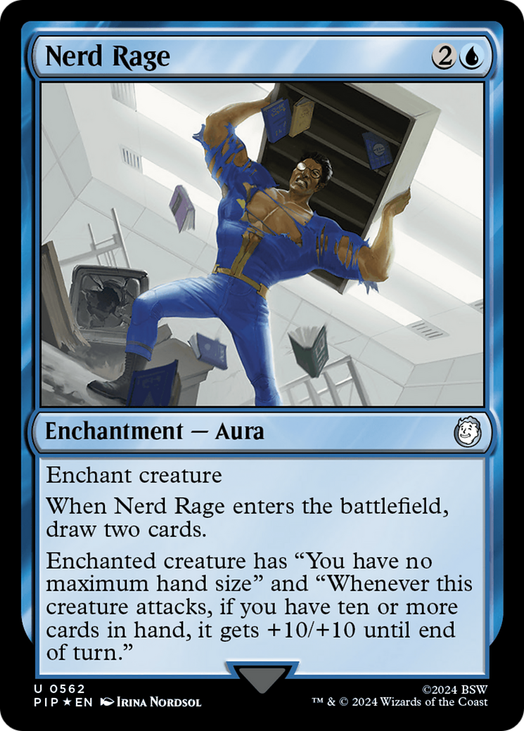 Nerd Rage (Surge Foil) [Fallout] | Rook's Games and More