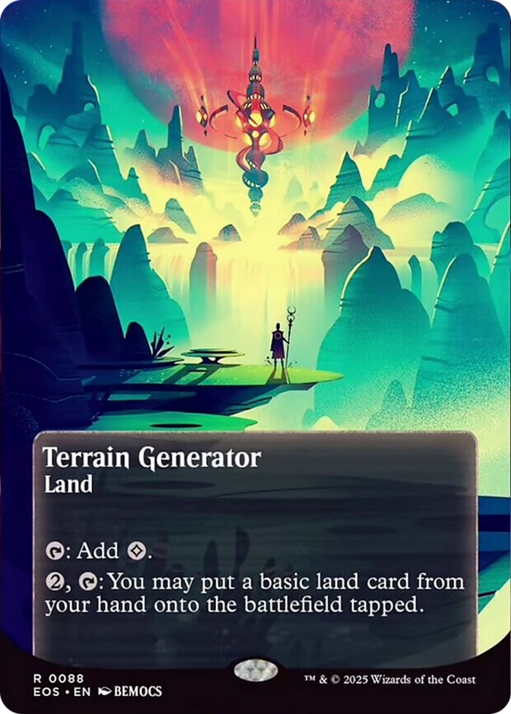 Terrain Generator (0088) (Borderless) [Edge of Eternities: Stellar Sights] | Rook's Games and More