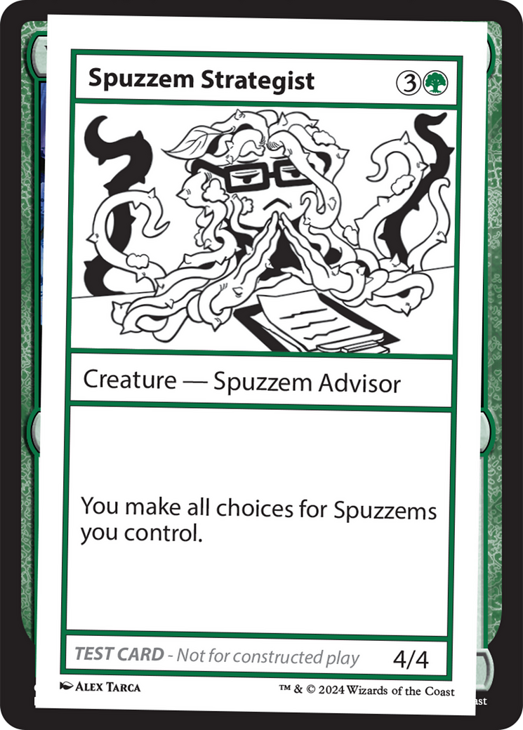 Spuzzem Strategist [Mystery Booster 2 Playtest Cards] | Rook's Games and More