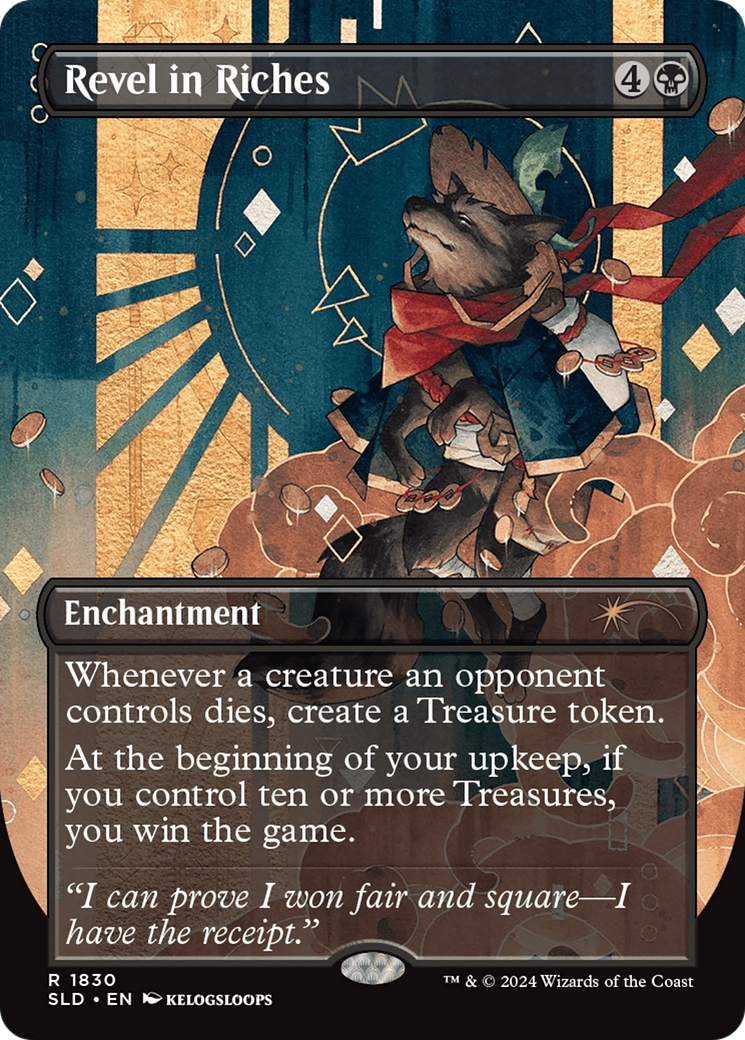 Revel in Riches (Rainbow Foil) [Secret Lair Drop Series] | Rook's Games and More