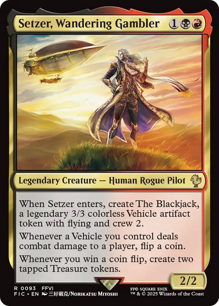 Setzer, Wandering Gambler [FINAL FANTASY Commander] | Rook's Games and More