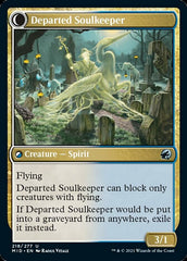 Devoted Grafkeeper // Departed Soulkeeper [Innistrad: Midnight Hunt] | Rook's Games and More