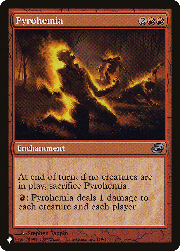 Pyrohemia [The List Reprints] | Rook's Games and More