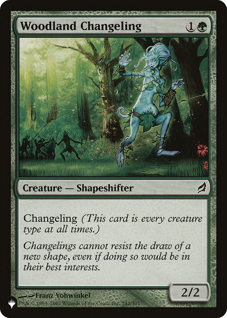 Woodland Changeling [The List Reprints] | Rook's Games and More