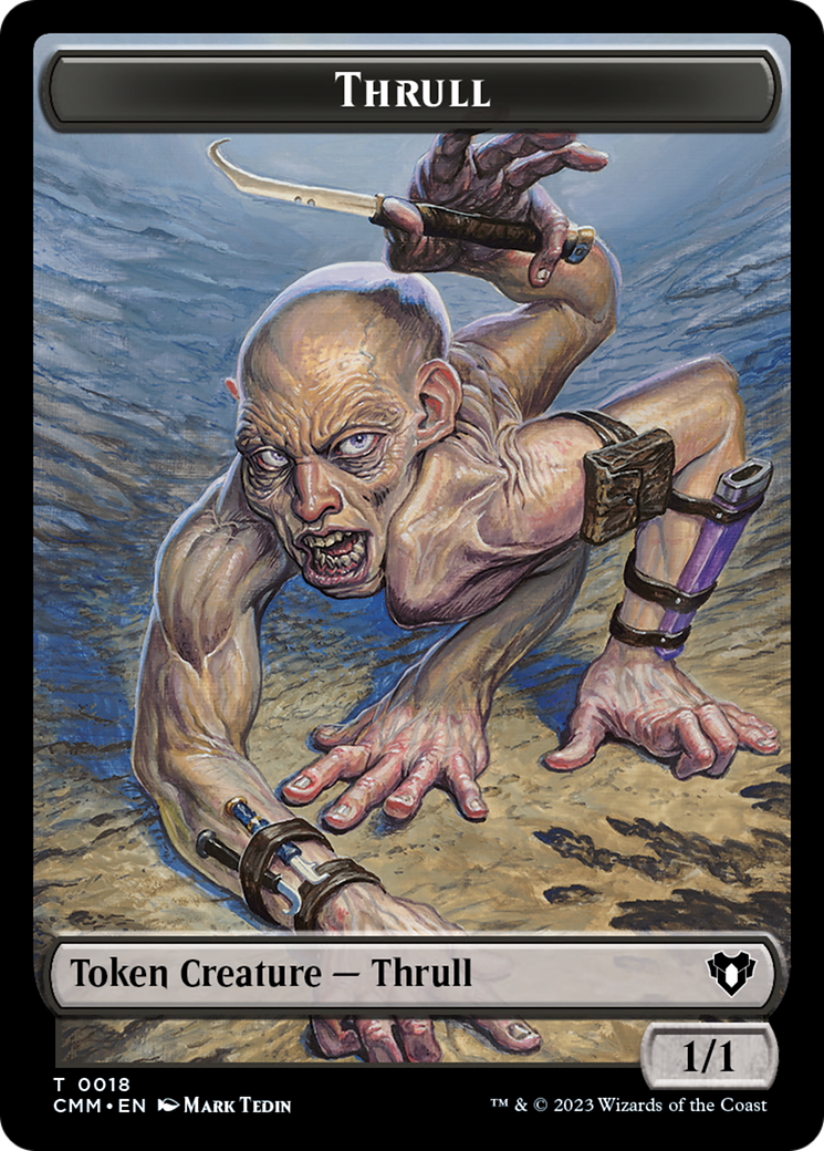 Thrull Token [Commander Masters Tokens] | Rook's Games and More