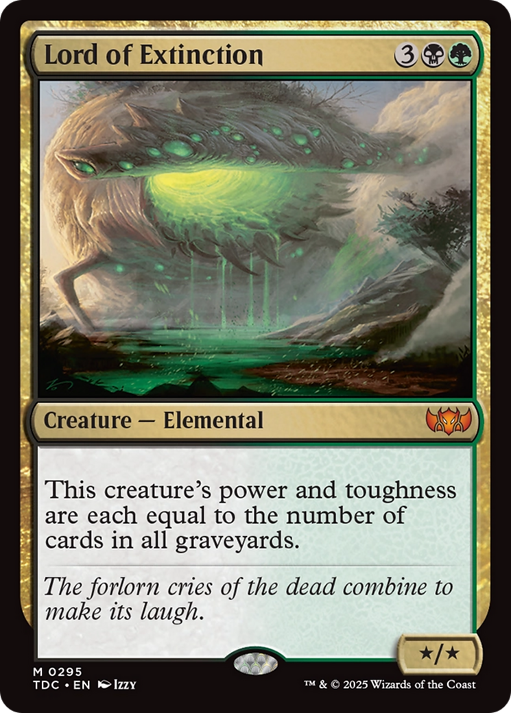 Lord of Extinction [Tarkir: Dragonstorm Commander] | Rook's Games and More