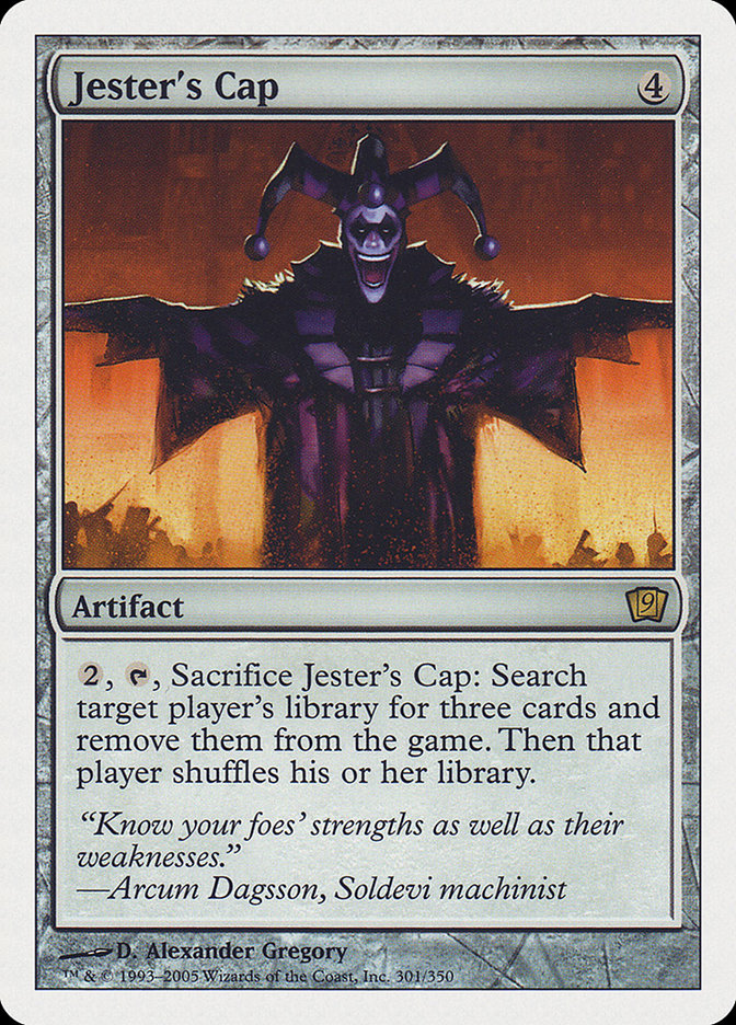 Jester's Cap (9th Edition) [Oversize Cards] | Rook's Games and More