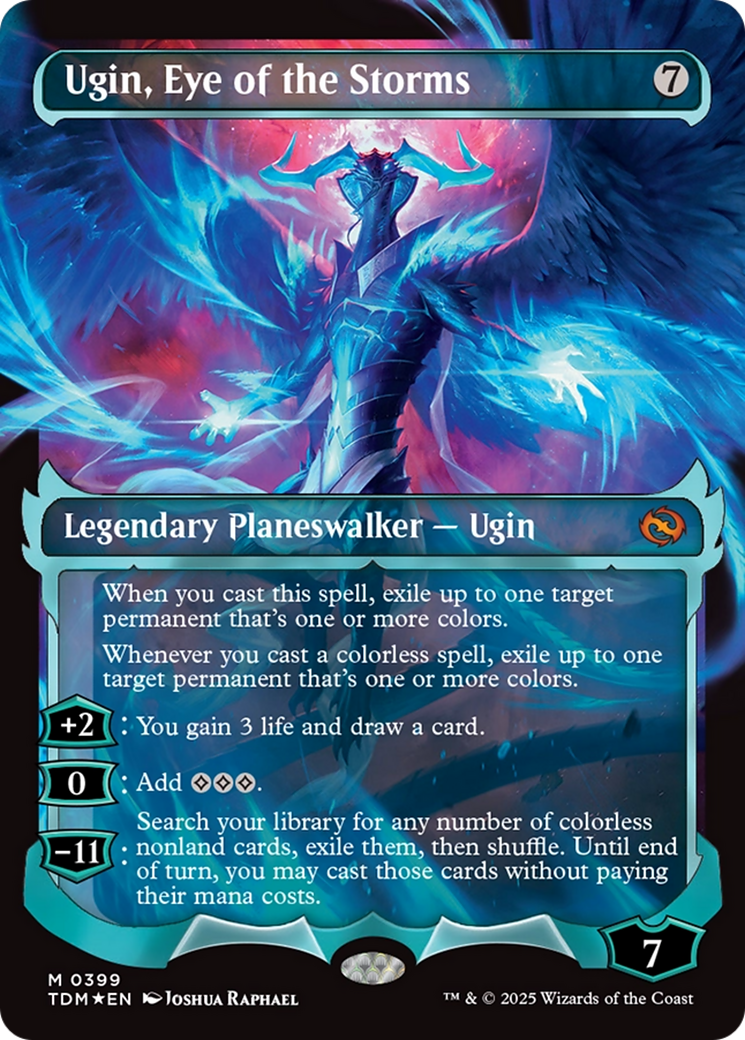 Ugin, Eye of the Storms (Showcase) [Tarkir: Dragonstorm] | Rook's Games and More