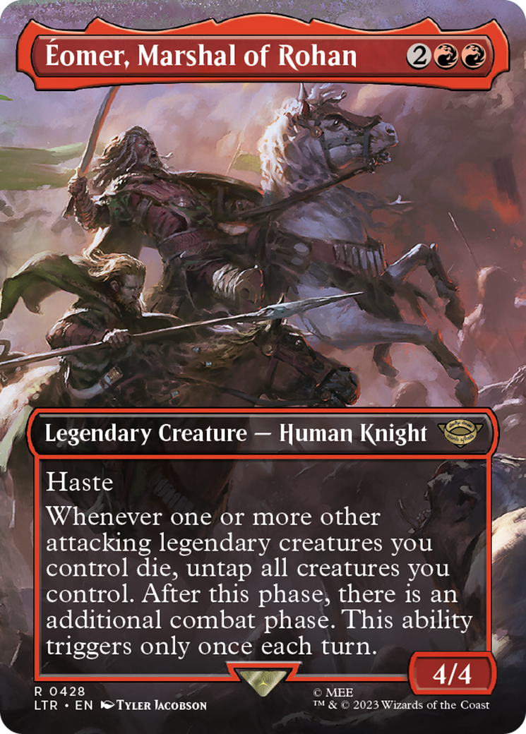 Eomer, Marshal of Rohan (Borderless Alternate Art) [The Lord of the Rings: Tales of Middle-Earth] | Rook's Games and More