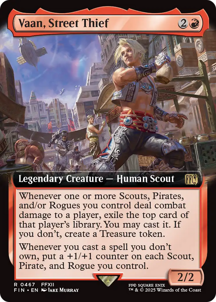 Vaan, Street Thief (Extended Art) [FINAL FANTASY] | Rook's Games and More