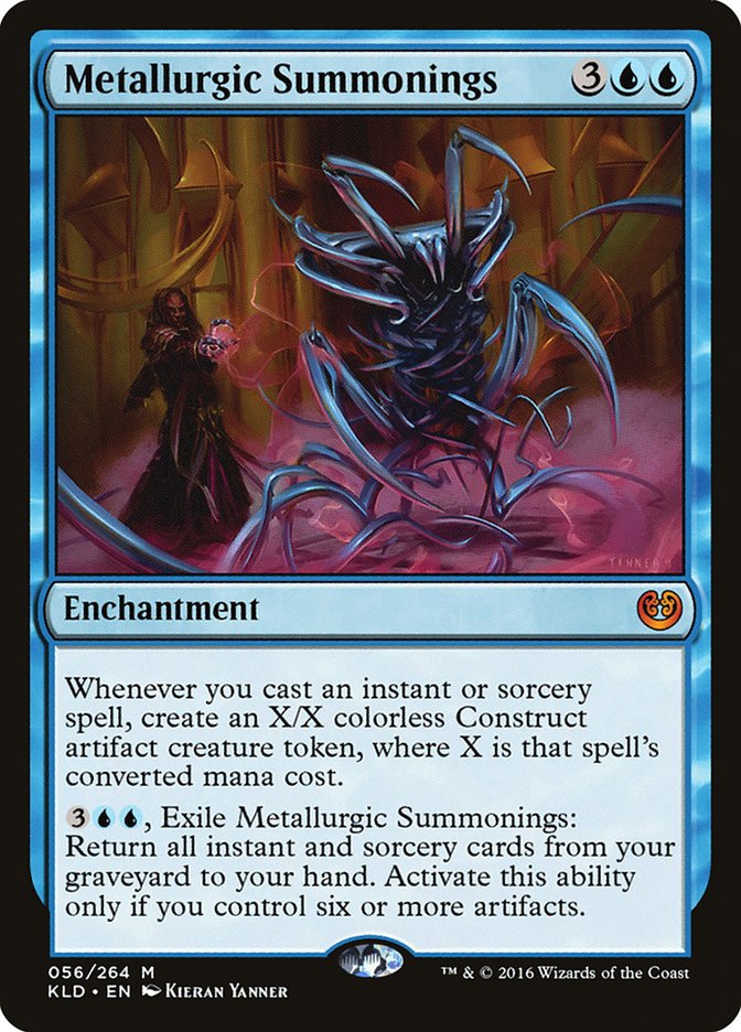 Metallurgic Summonings [Kaladesh] | Rook's Games and More