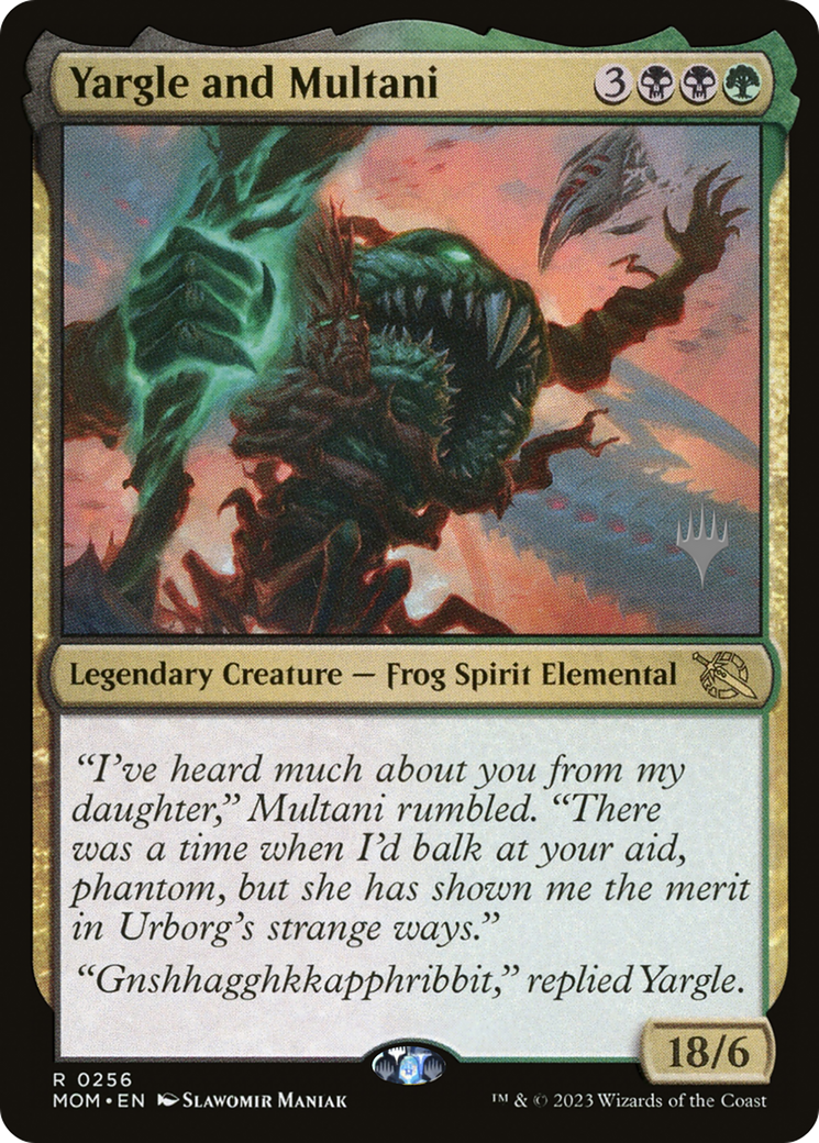 Yargle and Multani (Promo Pack) [March of the Machine Promos] | Rook's Games and More