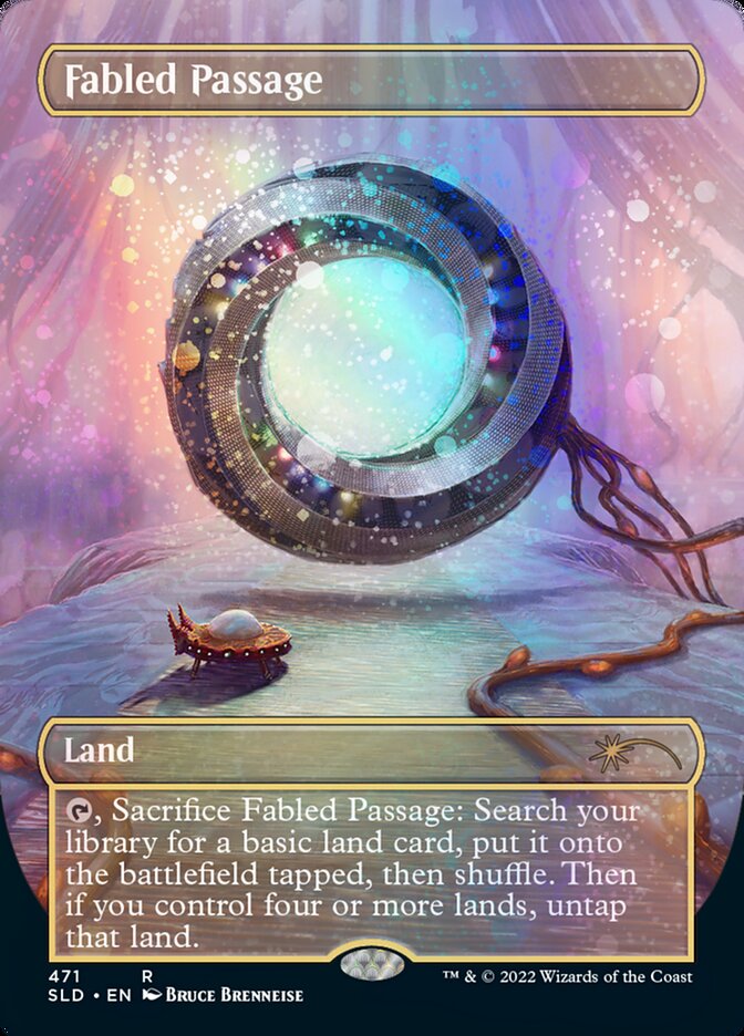 Fabled Passage (Galaxy Foil) [Secret Lair Drop Series] | Rook's Games and More