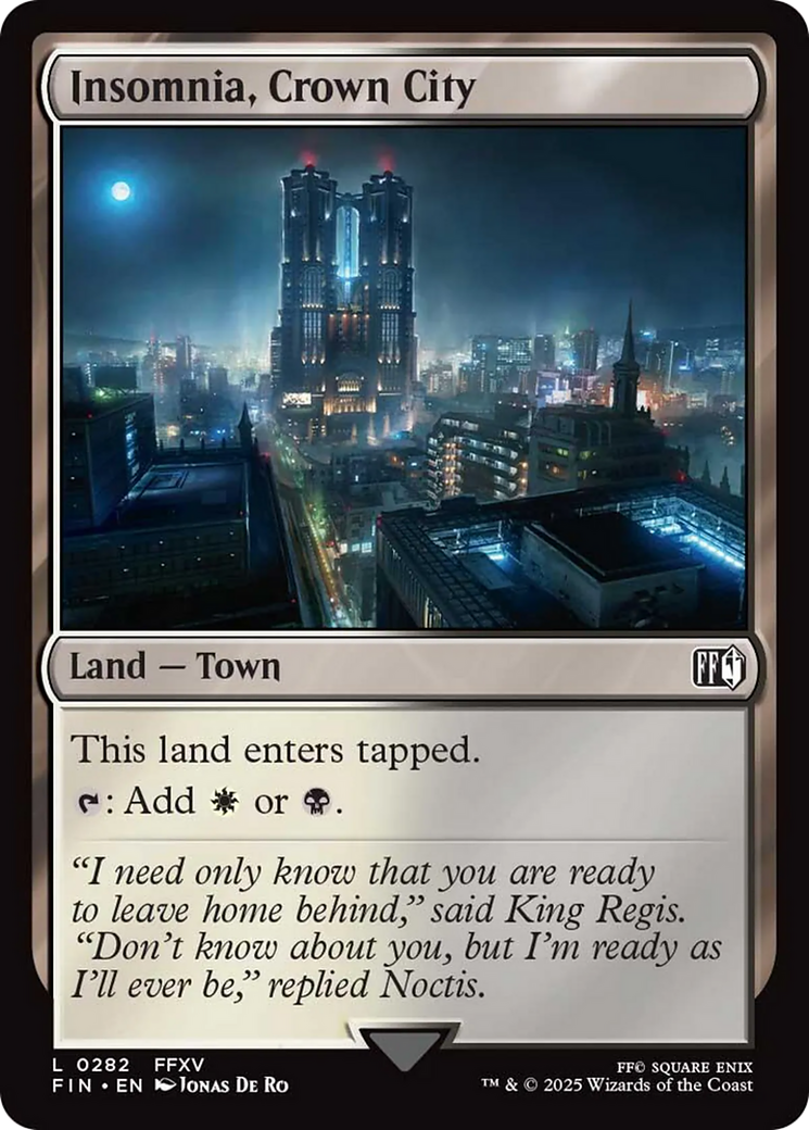 Insomnia, Crown City [FINAL FANTASY] | Rook's Games and More