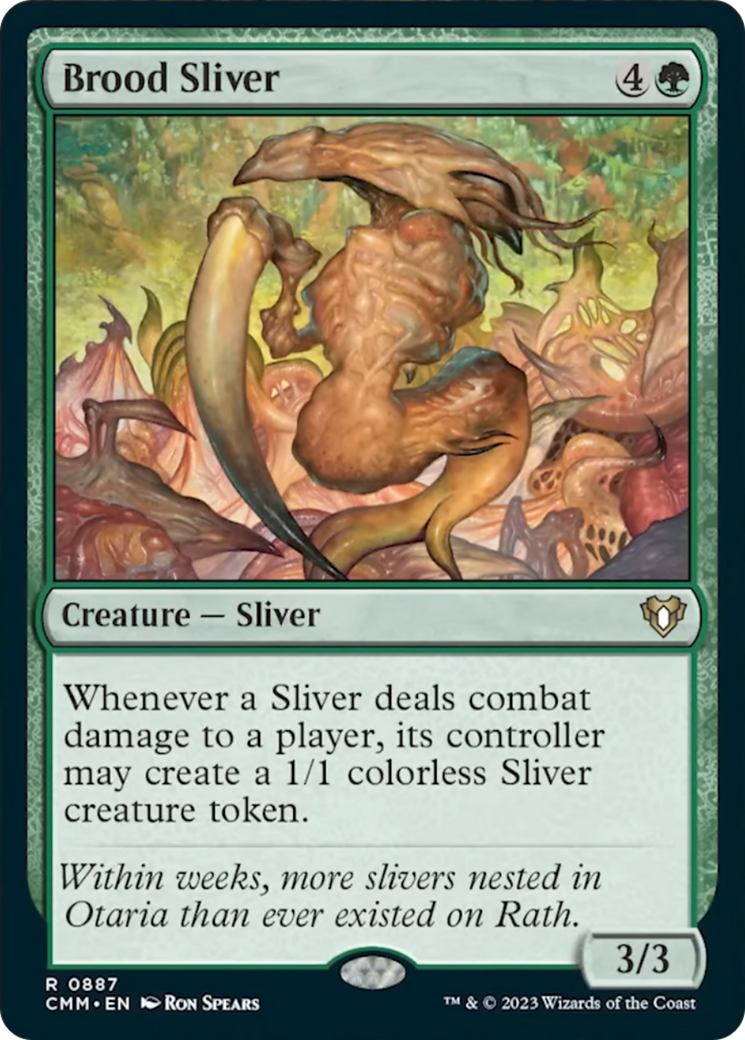 Brood Sliver [Commander Masters] | Rook's Games and More