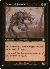 Primeval Shambler [The List Reprints] | Rook's Games and More