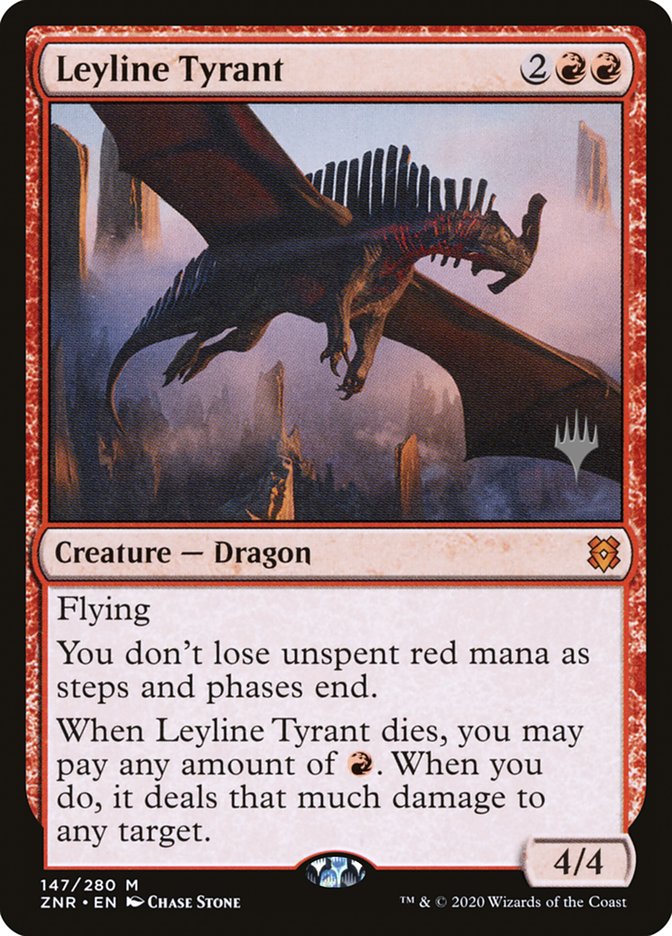 Leyline Tyrant (Promo Pack) [Zendikar Rising Promos] | Rook's Games and More