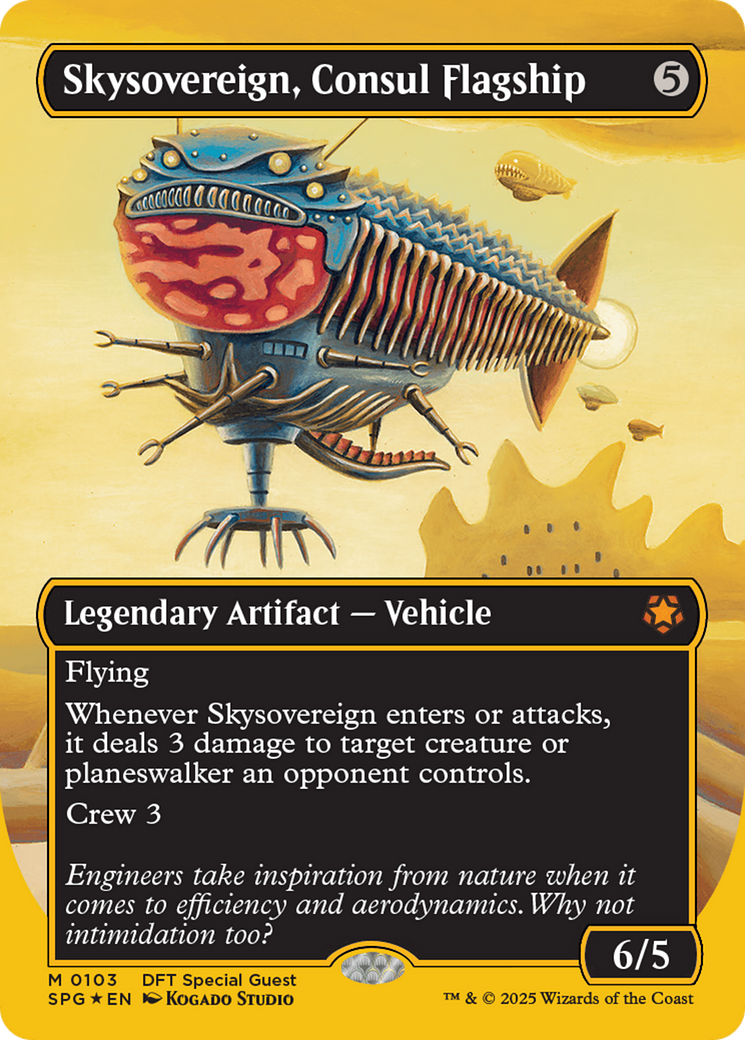 Skysovereign, Consul Flagship (First-Place Foil) [Aetherdrift Special Guests] | Rook's Games and More
