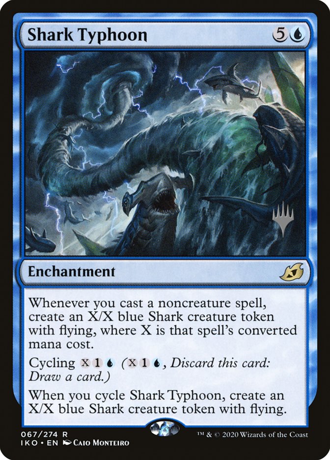 Shark Typhoon (Promo Pack) [Ikoria: Lair of Behemoths Promos] | Rook's Games and More
