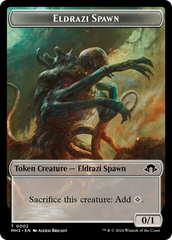 Eldrazi Spawn // Spellgorger Weird Double-Sided Token [Modern Horizons 3 Tokens] | Rook's Games and More