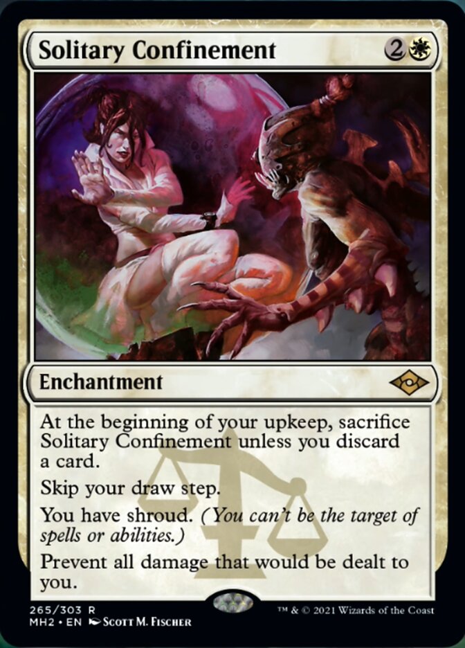 Solitary Confinement (Foil Etched) [Modern Horizons 2] | Rook's Games and More