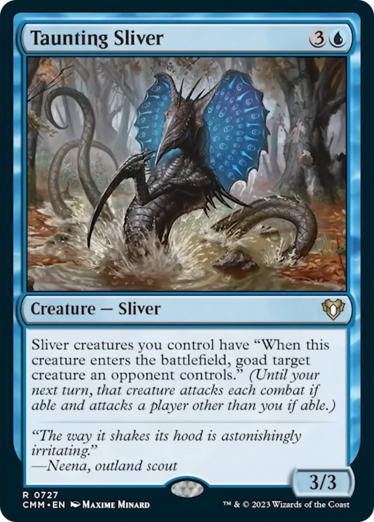 Taunting Sliver [Commander Masters] | Rook's Games and More