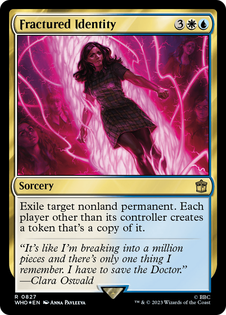 Fractured Identity (Surge Foil) [Doctor Who] | Rook's Games and More