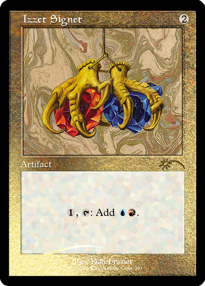 Izzet Signet (Retro) (Foil Etched) [Secret Lair Drop Series] | Rook's Games and More