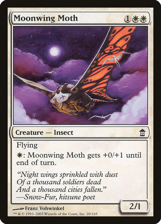 Moonwing Moth [Saviors of Kamigawa] | Rook's Games and More