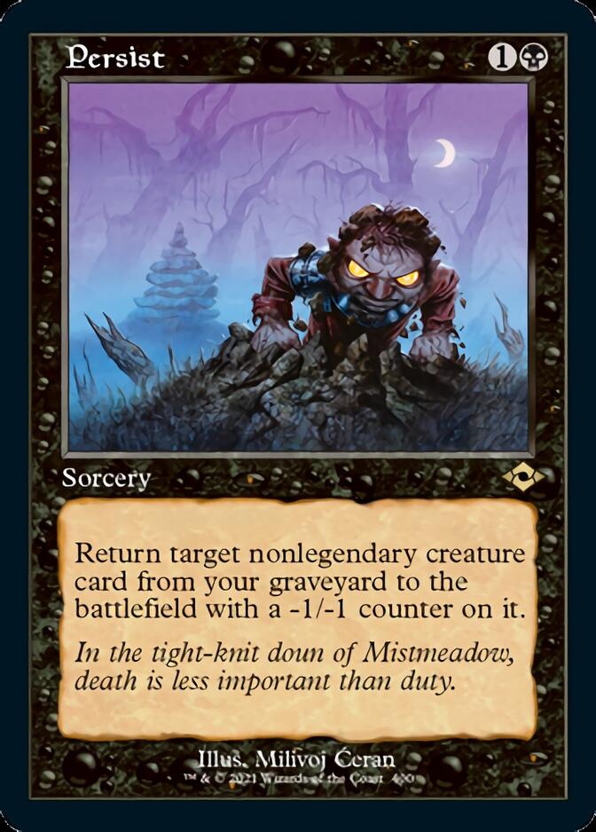 Persist (Retro Foil Etched) [Modern Horizons 2] | Rook's Games and More