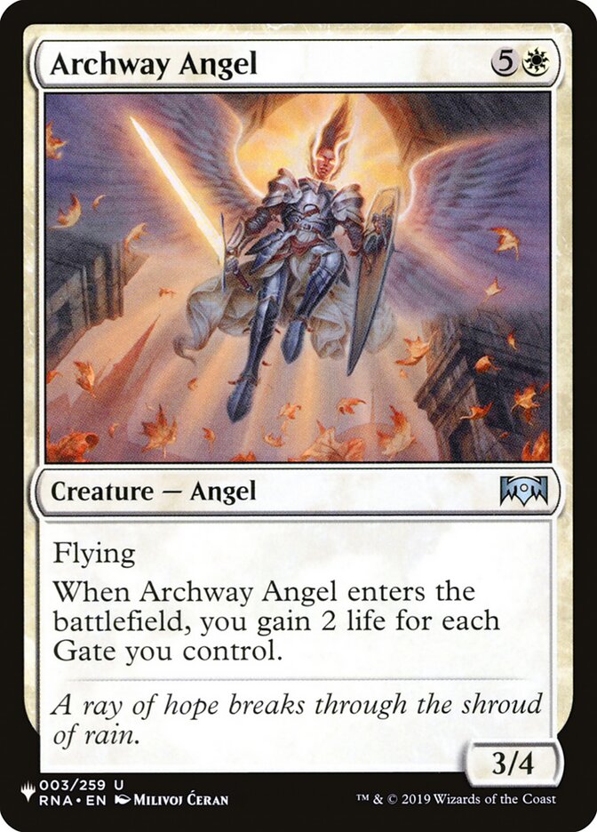 Archway Angel [The List] | Rook's Games and More