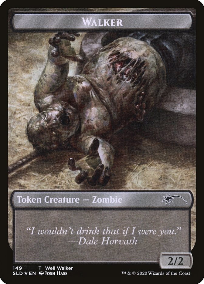 Walker Token (149 // 150) Double-Sided Token [Secret Lair Drop Series] | Rook's Games and More