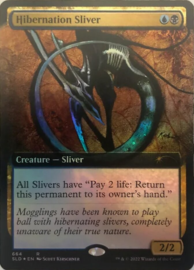 Hibernation Sliver (Extended Art) [Secret Lair Drop Promos] | Rook's Games and More