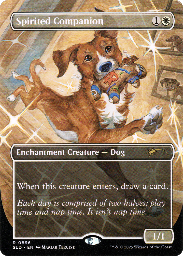 Spirited Companion (0896) [Secret Lair Drop Series] | Rook's Games and More