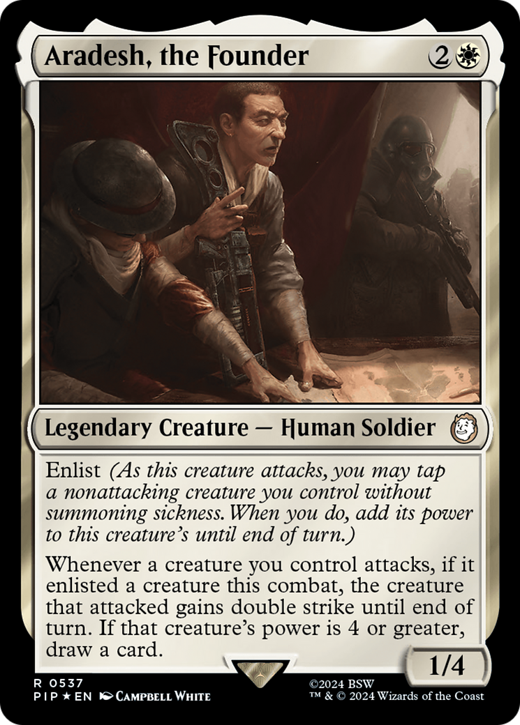 Aradesh, the Founder (Surge Foil) [Fallout] | Rook's Games and More