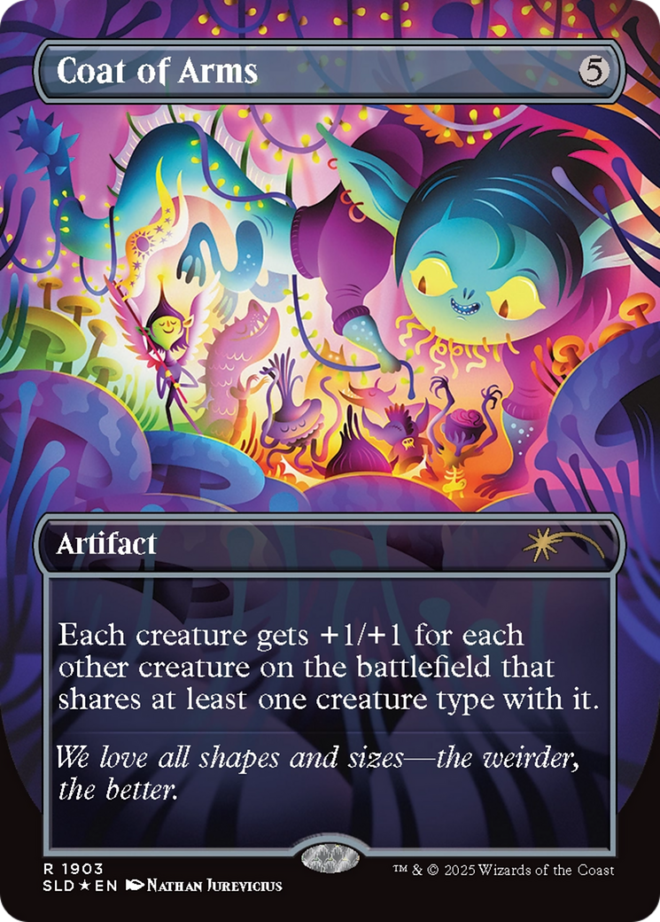 Coat of Arms (Double Rainbow Foil) [Secret Lair Drop Series] | Rook's Games and More