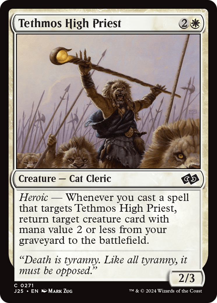 Tethmos High Priest [Foundations Jumpstart] | Rook's Games and More