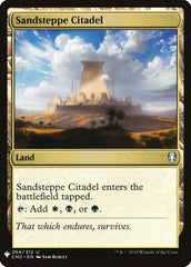 Sandsteppe Citadel [Mystery Booster] | Rook's Games and More