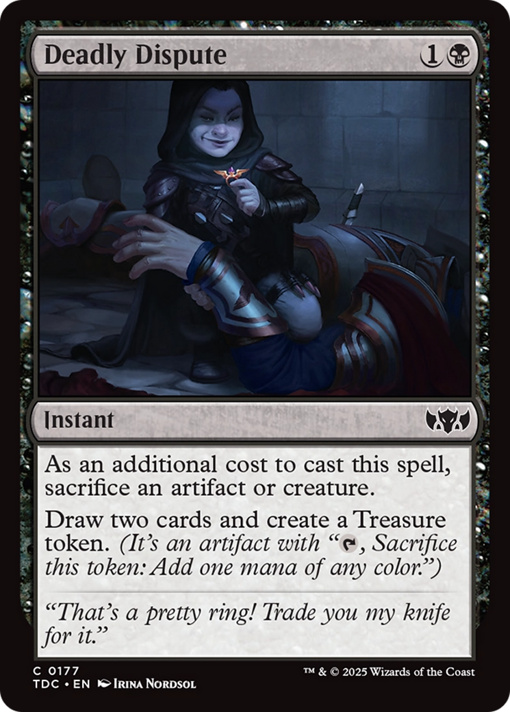 Deadly Dispute [Tarkir: Dragonstorm Commander] | Rook's Games and More