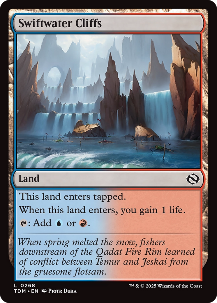 Swiftwater Cliffs [Tarkir: Dragonstorm] | Rook's Games and More