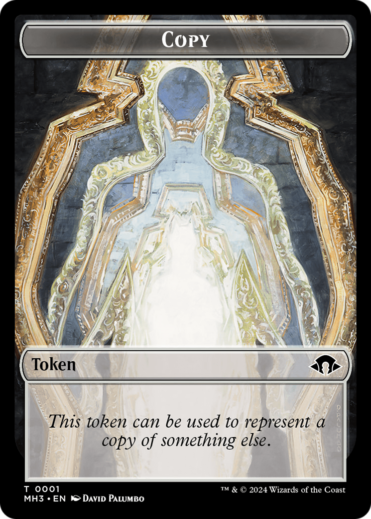 Shapeshifter (0004) // Copy Double-Sided Token [Modern Horizons 3 Commander Tokens] | Rook's Games and More